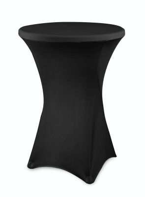 Husse für Bistrotisch, schwarz